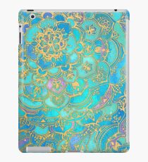 Sapphire & Jade Stained Glass Mandalas iPad Case/Skin