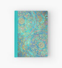 Sapphire & Jade Stained Glass Mandalas Hardcover Journal