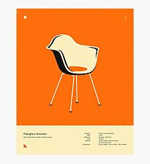 FIBERGLASS ARMCHAIR (1950) Photographic Print
