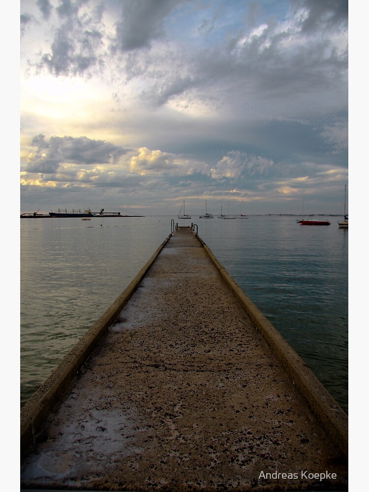 Old jetty by mistered