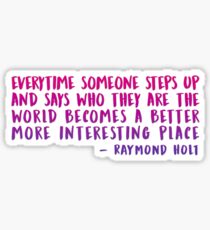 Rosa Diaz - Pride Quote Sticker