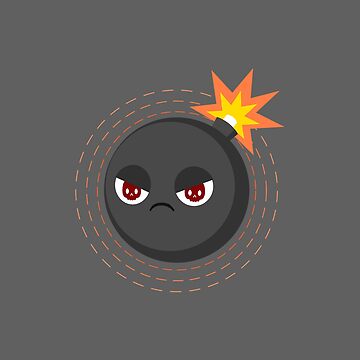 Artwork thumbnail, Kawaii angry bombs by petitspixels