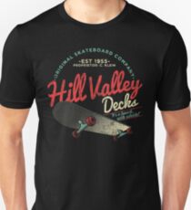 Hill Valley Decks Original Skateboard Company Unisex T-Shirt
