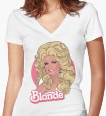 Jolene Women's Fitted V-Neck T-Shirt