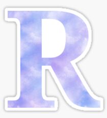 Letter R - Blues Sticker