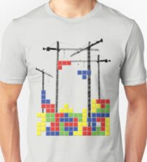 Tetris Skyline Slim Fit T-Shirt
