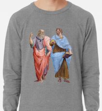 Plato and Aristotle Lightweight Sweatshirt