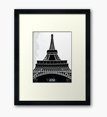 EIFFEL TOWER Pop Art Framed Print