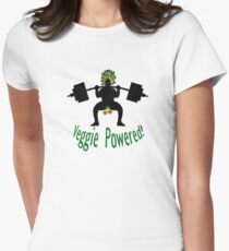 Veggie Powered Women's Fitted T-Shirt