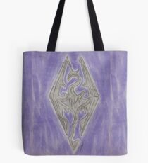 Skyrim elder scrolls: Dragonborn Tote Bag