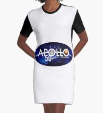 The NASA Apollo 50th anniversary logo Graphic T-Shirt Dress