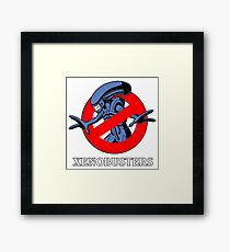 XENOBUSTERS Logo Framed Print
