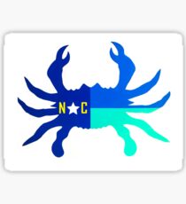 Nautical NC CRAB Sticker