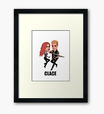 Clace Framed Print