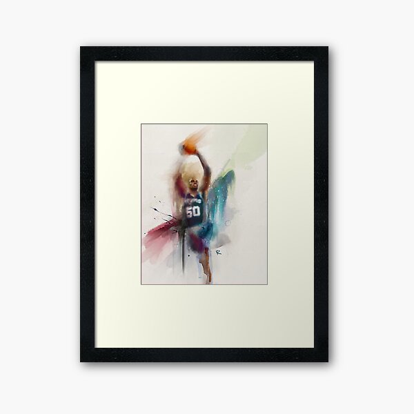 David Robinson Watercolor Framed Art Print