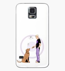 Funda/vinilo para Samsung Galaxy Hawkguy y Pizza Dog (color)