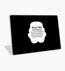 Error 404 Laptop Skin