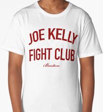 Red Tee Joe Kelly Fight Club Shirt for Boston Fans Long T-Shirt