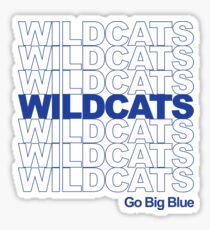 wildcats thank you bag Sticker