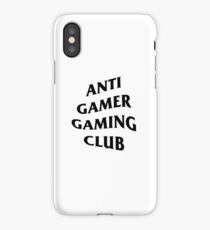 Funny gamer designer tshirt iPhone Case