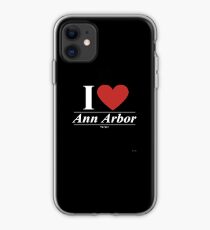 I Love Ann Arbor - Gift for Proud Michiganian From Ann Arbor Michigan MI iPhone Case