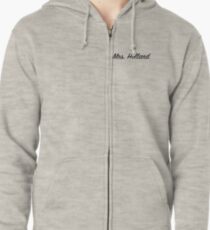 Mrs. Holland | Tom Holland Zipped Hoodie