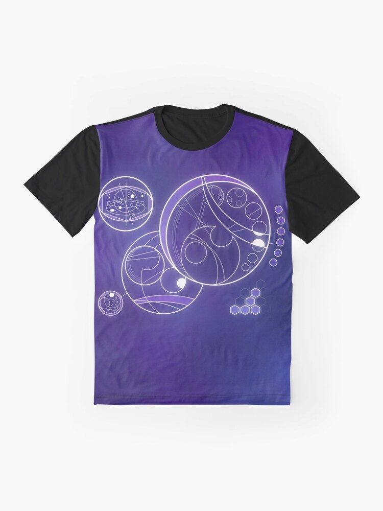 Alternate view of TimeSpace Ship Interface Graphic T-Shirt
