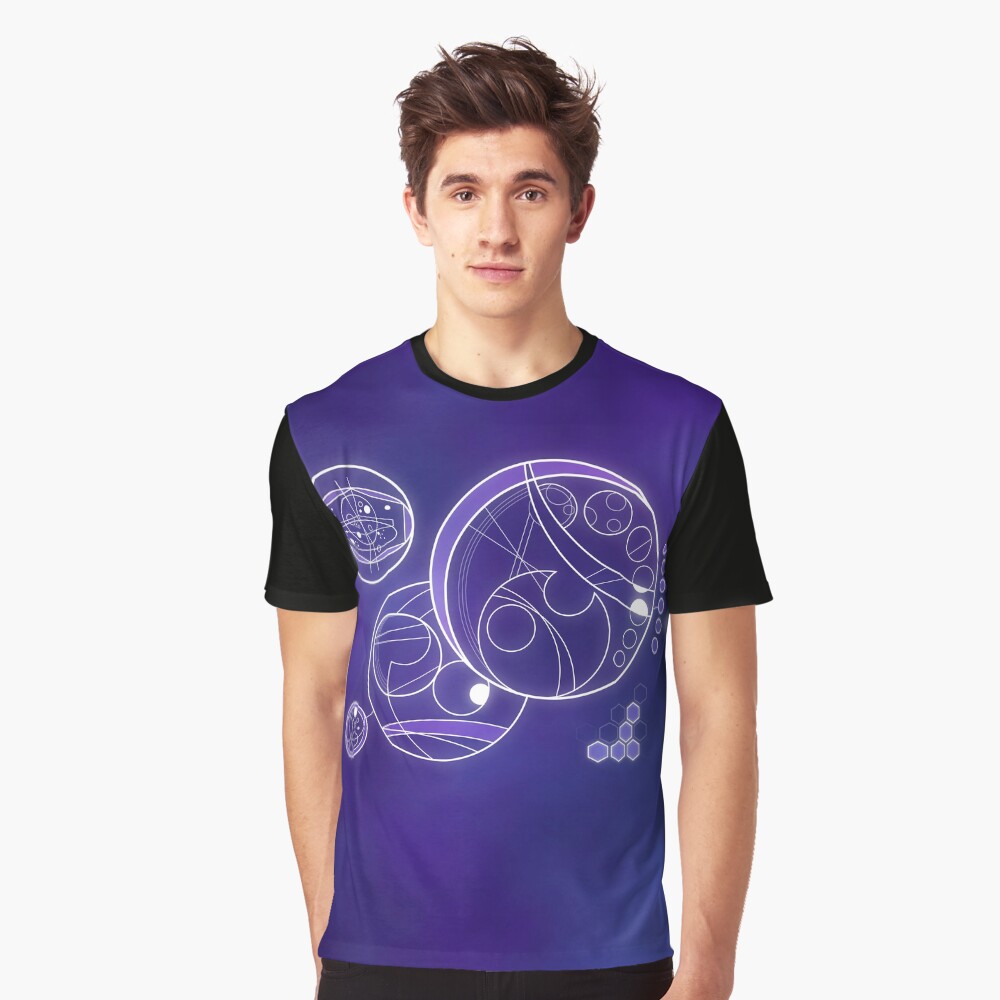 TimeSpace Ship Interface Graphic T-Shirt
