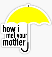 how i met your mother umbrella Sticker