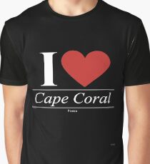 I Love Cape Coral - Gift for Proud Floridian From Cape Coral Florida FL Graphic T-Shirt