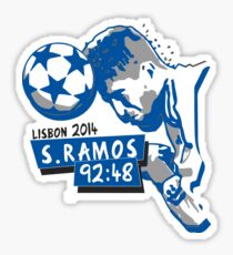 Sergio Ramos - Minuto 92:48 Sticker
