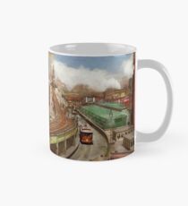 Taza Ciudad - Nueva York - El puente de Brooklyn desde 1903