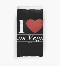 I Love Las Vegas - Gift for Proud Nevadan From Las Vegas Nevada NV Duvet Cover