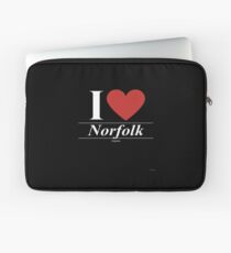 I Love Norfolk - Gift for Proud Virginian From Norfolk Virginia VA Laptop Sleeve