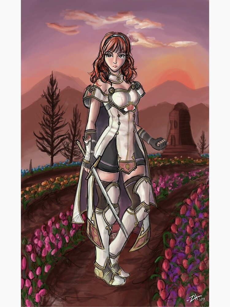 Fire Emblem Echoes: Shadows of Valentia - Celica by Rayhak 