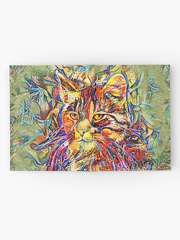 Alternate view of Ninja Cat. Deep Neural Networks #Art Hardcover Journal