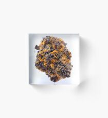 purple urple Acrylic Block