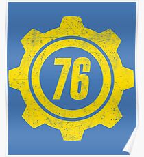Vault 76 Cog Poster