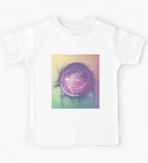 Abstract color planet orb Kids Tee