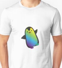 Coloful Cute Little Penguin Happy Feet Unisex T-Shirt
