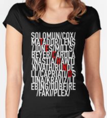 Techno's Dance Dealers Women's Fitted Scoop T-Shirt