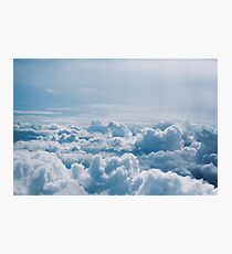 Above the clouds Photographic Print