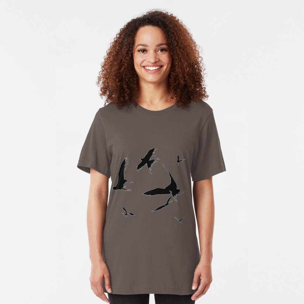 Frigate Birds - Ascending Slim Fit T-Shirt