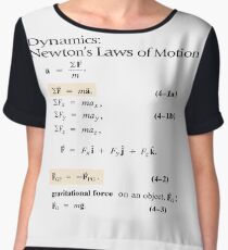 Dynamics: Newton's Laws of Motion, #Dynamics, #Newton, #Laws, #Motion, #NewtonLaws, #NewtonsLaws, #Physics Chiffon Top