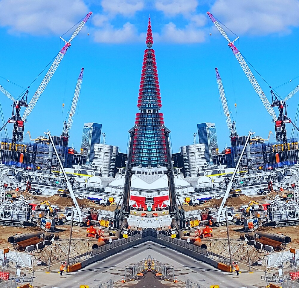 "Tower One International Towers Barangaroo, Sydney, Australia" by DrafteeArt Redbubble