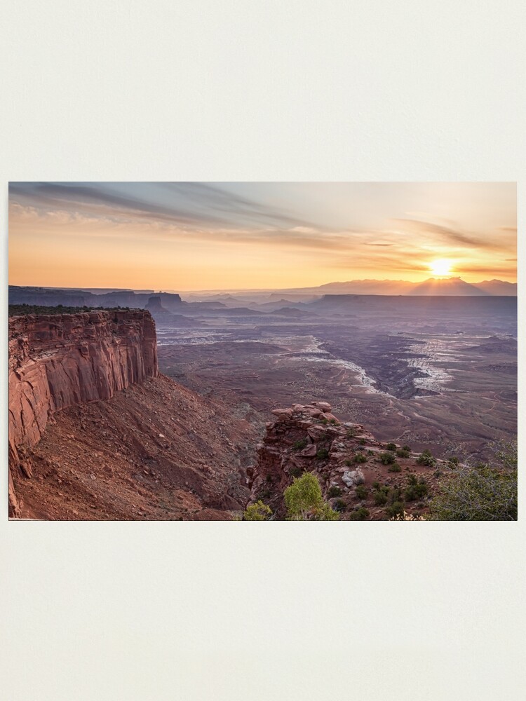 Alternate view of Canyonlands Sunrise Photographic Print