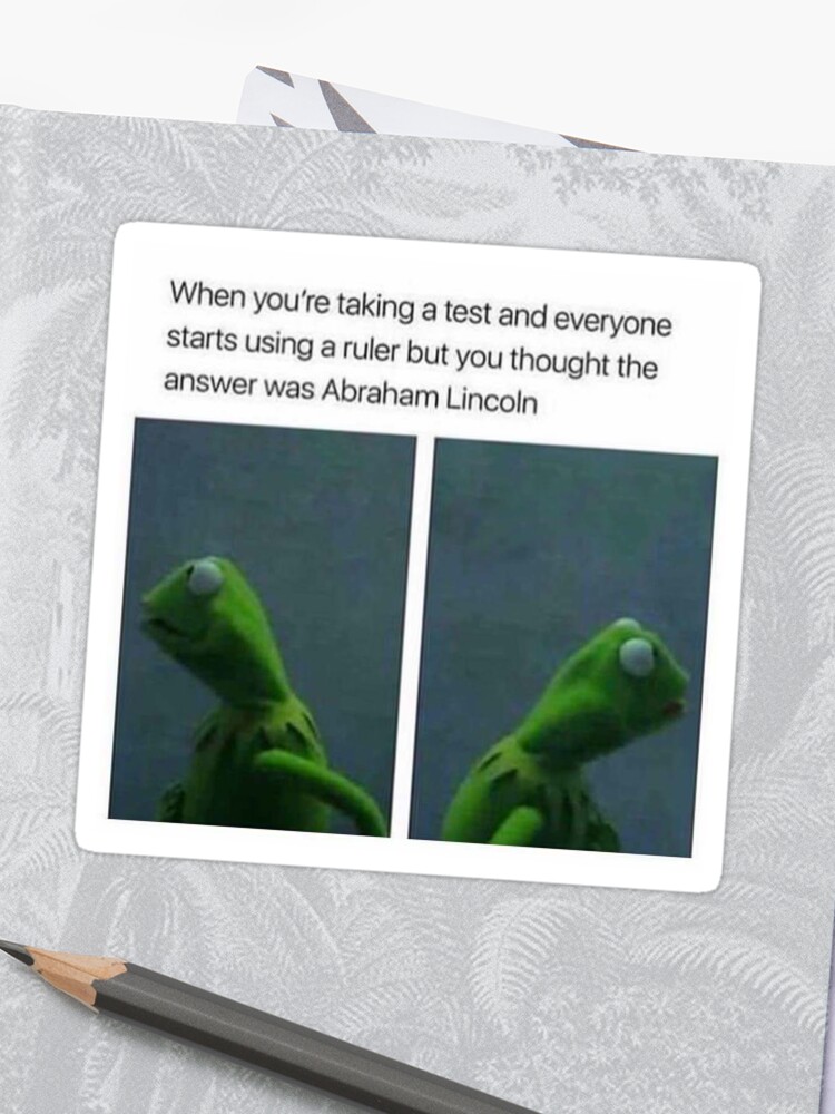 Kermit The Frog Meme Sticker