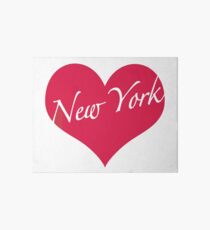 New York Heart Art Board