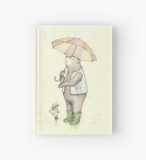 rain bear Hardcover Journal