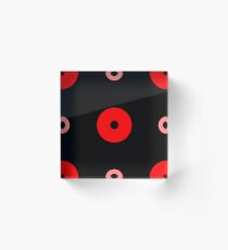 LOOPY LOOPS Acrylic Block